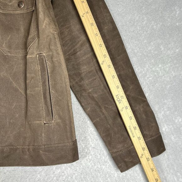 RAILCAR FINE GOODS Type 2 18 Ounce Wax Canvas Jacket Brown Men’s Large  NWOT - Picture 9 of 14